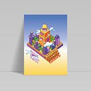 Mi proyecto del curso: Ilustración vectorial isométrica desde cero . % Nohemí R. Villa tarafından hazırlanan Dijital İllüstras, on, Vektör İllüstras, Ve onu projesi - 03.12.2023