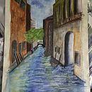 My project for course: Architectural Sketching with Watercolor and Ink. Un progetto di Bozzetti, Disegno, Pittura ad acquerello, Illustrazione architettonica, Sketchbook, Illustrazione con inchiostro e Illustrazione tradizionale di Phillip Minnaar - 01.01.2023