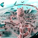 Mon projet du cours : Photomontage et illustrations fantastiques sur Photoshop Ein Projekt aus dem Bereich Fotografie, Collage, Fotoretuschierung, Digitale Illustration, Fotografische Komposition und Fotomontage von libertm_marie - 13.03.2023