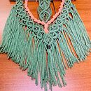 Mi proyecto del curso: Macramé en 3D: crea tapices botánicos. Un progetto di Artigianato, Interior Design, Fiber Art, Macramè e Textile Design di Keren Mendivil - 02.03.2023