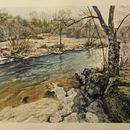 Mi proyecto del curso: Pintura de paisajes realistas con acuarela Ein Projekt aus dem Bereich Bildende Künste, Malerei, Skizzenentwurf, Aquarellmalerei und Naturalistische Illustration von Jose Antonio Muñoz Díez - 14.03.2023