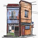 My project for course: Expressive Architectural Sketching with Colored Markers. Un proyecto de Bocetado, Dibujo, Ilustración arquitectónica, Sketchbook e Ilustración con tinta de John Meier - 14.03.2023