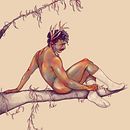 El ninfo. Un proyecto de Ilustración tradicional de Carlos Martín - 14.03.2023