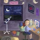 Mon projet du cours : Illustration de livres jeunesse : créez un portfolio en ligne. Een project van Traditionele illustratie, Redactioneel ontwerp, Stor, board, Portfoliobeheer, Kinderillustratie, Verhaallijn, Management En Productiviteit y Prentenboeken van Karine - 14.03.2023