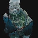 God of War Artwork. Digital Product Design project by Andreea Florescu - 11.30.2022