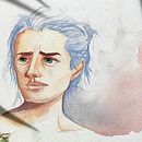 Final Project: Emotive water color portrait . % jens_zacherl tarafından hazırlanan Güzel sanatlar, Tablo, Sulubo, a Resim, Ve Portre Çizimi projesi - 03.17.2023