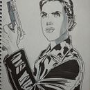 My project for course: Female Character Design for Comics. Un proyecto de Diseño de personajes, Cómic y Dibujo de Elías Cueik - 17.03.2023