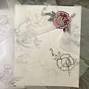 My project for course: Design Old-School Tattoos in Procreate. Traditional illustration, Drawing, Digital Illustration, and Tattoo Design project by kells_ink - 03.07.2023