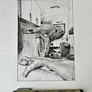 Lasted Practice Piece . Un progetto di Illustrazione tradizionale, Illustrazione con inchiostro e Disegno artistico di Matthew Taylor - 18.03.2023