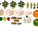 Some clipart/PNG style doodles pieces I have spent some time playing around with on procreate. . Ilustrasi tradisional proyek oleh whiz_craft_mama - 11.13.2022