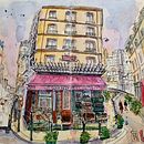 Mon projet du cours : Sketching artistique à l’aquarelle : osez exprimer vos idées. Projekt z dziedziny Trad, c, jna ilustracja, Sketching, Kreat, wność,  R, sunek, Malowanie akwarelą i Sketchbook użytkownika agarrone - 19.03.2023