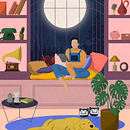 My project for course: Colorful Digital Illustration in Procreate. Een project van Traditionele illustratie,  Tekening, Digitale illustratie y Digitale tekening van Kubilay Güneş - 17.03.2023
