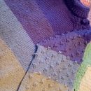 Mi proyecto del curso: Tejido de prendas de punto con mangas ranglán desde arriba. Un progetto di DIY, Maglia e Textile Design di PAZ SAAVEDRA ARRIAGADA - 19.03.2023