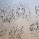 Mi proyecto del curso: Sketchbook de retrato: explora el rostro humano Ein Projekt aus dem Bereich Skizzenentwurf, Zeichnung, Porträtzeichnung, Artistische Zeichnung und Sketchbook von Carmen Laucho - 20.03.2023