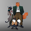 Máfia Gatuno. Un proyecto de Diseño de personajes de Eduardo Lima - 12.03.2023