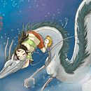 Ghibli Fanart . Een project van Traditionele illustratie van Ashley Hong - 20.03.2023