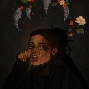 veins & flowers . % Kian M tarafından hazırlanan Geleneksel illüstras, on, Sanat ve El Sanatları, Tablo, Çizim, Dijital İllüstras, Ve on projesi - 03.21.2023