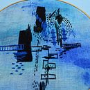 Blue Poem #2. Arts, Crafts, and Embroidery project by Maria Meiga - 03.21.2023