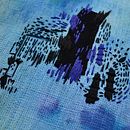 Blue Poem. Arts, Crafts, and Embroidery project by Maria Meiga - 03.21.2023