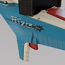 60's Plazer Ray Gun van Multiple Toymakers Hero prop. Een project van 3D, Videogames, Speelgoedontwerp y Art to van Oscar Martinez - 15.03.2023