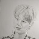 Meu projeto do curso: Retrato realista com lápis grafite . Ilustrație tradițională, Arte plastice, Schițe, Desen în creion, Desen, Desen de portret, Desen realist, Desen artistic și Figura Desen de Aline Ferreira Alves da Silva - 03.22.2023