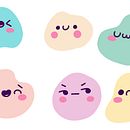 My project for course: Designing Kawaii Worlds: Spread Joy Through Illustration. Een project van Ontwerp van personages, Digitale illustratie y Manga van Elisa Learn_kawaii - 22.03.2023