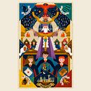 Cartel de Hogwarts – Saga de Harry Potter. Un proyecto de Ilustración tradicional, Diseño, Dirección de arte y Diseño gráfico de Rebombo estudio - 01.02.2023