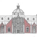 Sagrario Metropolitano de la Ciudad de México. Un proyecto de Arquitectura, Bocetado, Dibujo, Dibujo realista e Ilustración arquitectónica de Rodrigo Snz - 22.03.2023