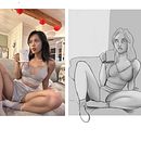 My project for course: Drawing 101: Introduction to Digital Illustration. Ilustração tradicional, Desenho, Ilustração digital, e Desenho digital projeto de eduardocontrerasc93 - 22.03.2023