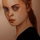 My project for course: Watercolor Portrait from a Photo. Traditional illustration, Watercolor Painting, and Portrait Drawing project by Tanja Reić - 03.22.2023