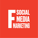 F Social Media Marketing. Design, Br, ing, Identit, Logo Design, and Web Design project by Daniel Salazar - 03.22.2023