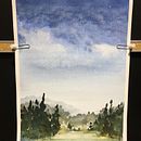 Watercolor Landscape Studies . % Leslee Hare tarafından hazırlanan Sulubo, Ve a Resim projesi - 03.22.2023