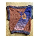 "Leaf" - my project for the course Intarsia Knitwear  . Un proyecto de Diseño de moda, Tejido, DIY, Tejido de punto y Diseño textil de hobbil1956 - 23.03.2023