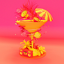Proyecto 3D con Cinema 4D. Motion Graphics, 3D, e Pós-produção fotográfica projeto de Diego Forero - 23.03.2023