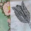 My project for course: Introduction to Blackwork Embroidery. Bordado, e Design têxtil projeto de Romanee Karunchintadit - 23.03.2023