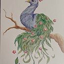 My project for course: Surrealist Illustration Inspired by Nature . Ilustrasi tradisional, Gambar Pensil, Menggambar, Menggambar Artistik, Ilustrasi Naturalistik, Dan Gambar Pensil Berwarna proyek oleh madame_madness - 03.26.2023