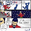 Il mio progetto del corso: Ho bisogno di un adulto. Un proyecto de Ilustración tradicional, Cómic e Ilustración digital de Francesco Conte - 26.03.2023