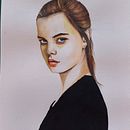 Il mio progetto del corso: Ritratto ad acquerello a partire da una fotografia. Un proyecto de Ilustración tradicional, Pintura a la acuarela, Dibujo de Retrato y Dirección de arte de Mariagrazia Fedele - 25.03.2023