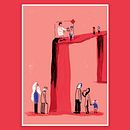 Ilustración para artículo "Desigualdad en el acceso al sistema sanitario" . Traditional illustration, Design, Editorial Illustration, and Digital Illustration project by Maria Meiga - 03.27.2023