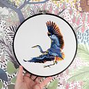 Heron Ein Projekt aus dem Bereich Stickerei, H und werk von Kara Brauen - 30.01.2023