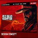 Red Dead Redemption 3 Fan Website.. Web Design, Design, Web Development, and UX / UI project by Eduardo Treviño - 03.28.2023