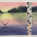 Il mio progetto del corso: Paesaggi ad acquerello ricchi di atmosfera. Un progetto di Belle arti, Pittura e Pittura ad acquerello di lasette1 - 02.04.2023