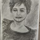 Mon projet du cours : Portrait artistique au fusain : créez des ambiances. Un progetto di Illustrazione tradizionale, Belle arti, Disegno, Disegno di ritratti, Disegno realistico e Disegno artistico di Manuela Lund Augusto - 28.03.2023