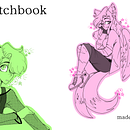 Produções de 2022-2023. Ilustração tradicional, Desenho e Ilustração digital projeto de Pink Di Clemente Costa - 18.03.2023