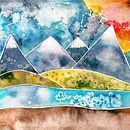 My project for course: Modern Watercolor Techniques. Traditional illustration, Fine Arts, Painting, and Watercolor Painting project by Anastassiya Medyntseva - 03.29.2023