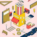 Mi proyecto del curso: Animación isométrica con Illustrator y After Effects. Un proyecto de Animación, Ilustración vectorial, Animación 2D e Ilustración digital de Ana Pérez López - 31.10.2021
