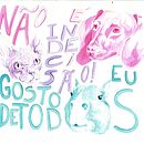 Tipografia do meu nome e uma imagem da qual tenho orgulho Ein Projekt aus dem Bereich Design, Traditionelle Illustration, T, pografie, Malerei und Gouachemalerei von Samantha Marques - 31.03.2023