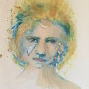 My projects for course: Experimental Portraiture with Ink, Tea and Alcohol. Fine Arts, Painting, Drawing & Ink Illustration project by Linda Pennachio - 03.31.2023