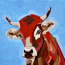Mein Abschlussprojekt für den Kurs: Stilisierte Acrylmalerei: Erforsche Farbe und Form. Een project van  Acr, lschilderij y Schilderij van heidi_vonarx - 31.03.2023