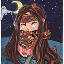 Mein Abschlussprojekt für den Kurs: Surreale Illustration mit Aquarell und Tinte. Traditional illustration, Fine Arts, Painting, Drawing, and Watercolor Painting project by Imke Kremer - 04.27.2023